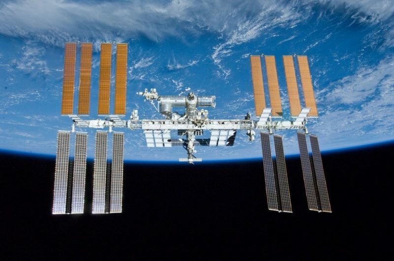 The International Space Station in orbit. Photo via NASA.